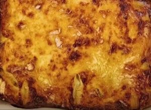 Foto de Lasanha de Carne com Queijo e Fiambre