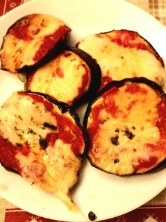 Foto di Pizzette di melanzane