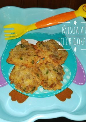 Foto resep Resep Misoa Ati Telur Goreng MPASI 1+ Finger Food