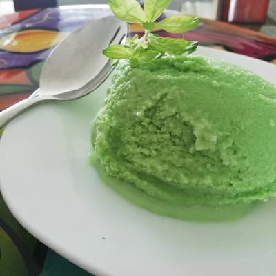 Helado de Menta Casero Receta de Miryam Morron- Cookpad