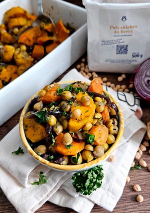 Une photo de Pois chiches & Légumes Rôtis !!