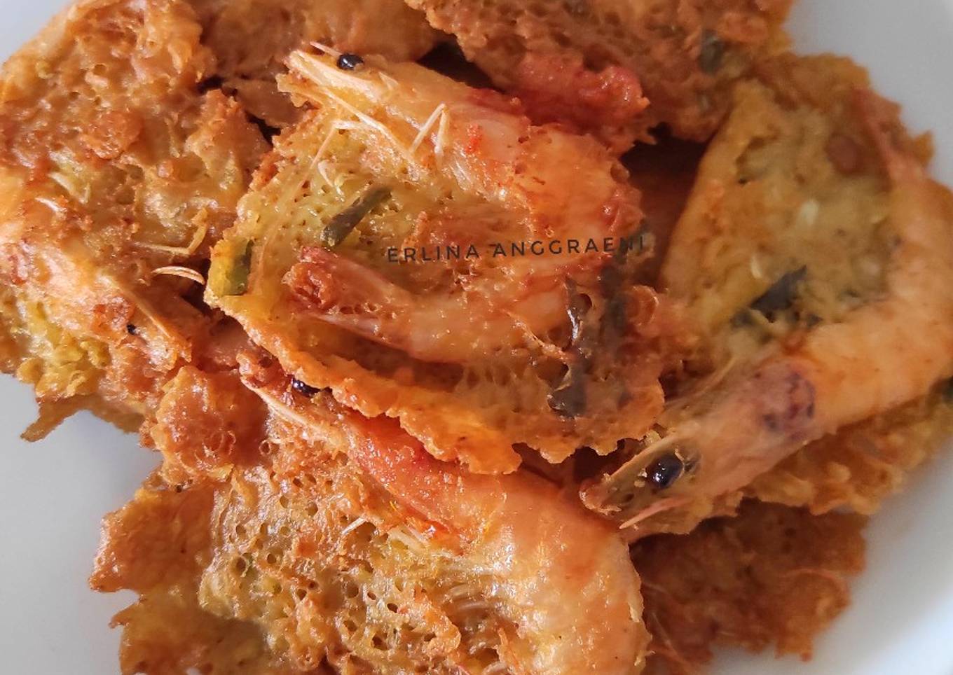 Gimbal udang renyah/peyek udang