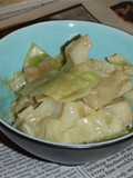 Cabbage with Cashew Butter Dressing