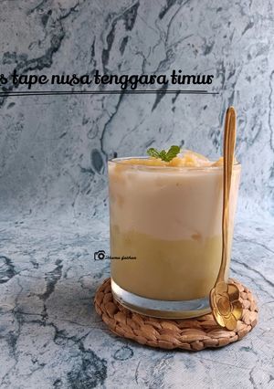 Foto resep Es tape Nusa Tenggara Timur