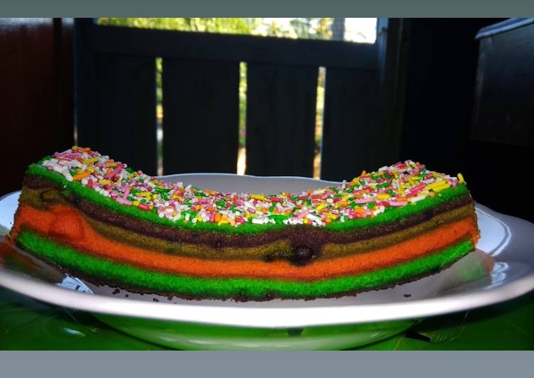 Resep Rainbow Cake Kukus Yang Gurih