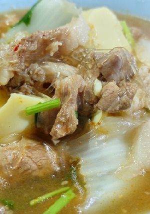 รูปของ สุกี้หมูหมักนุ่ม