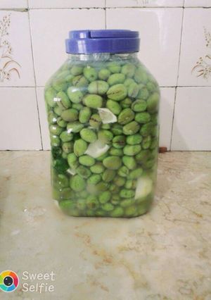 صورة لوصفة كبس الزيتون الاخضر