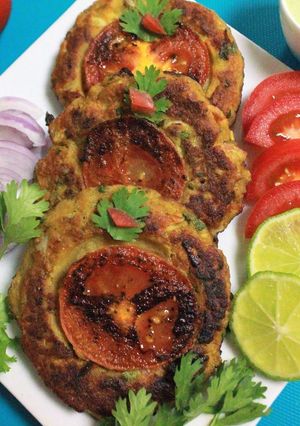A picture of Soya Chapli Kebab.