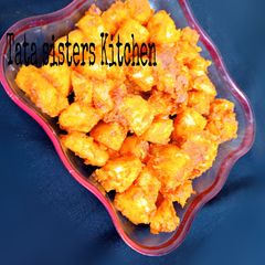 A picture of Yam casserole.