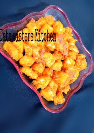 A picture of Yam casserole.