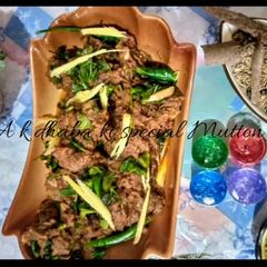 A picture of Mutton karahi.