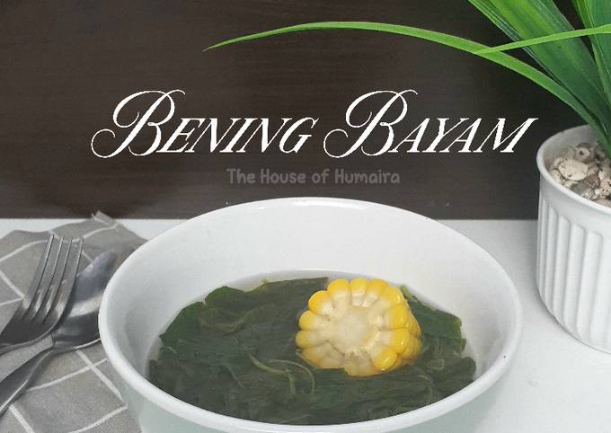 Resep Bening Bayam Oleh The House Of Humaira Cookpad