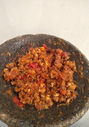 Foto resep Sambal tempe terasi/tempe penyet