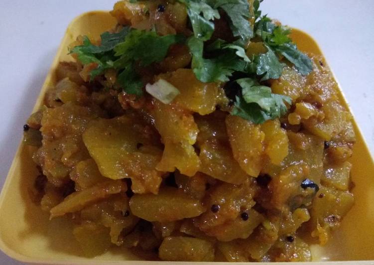 Recipe of Tasty Pumpkin ki sabji