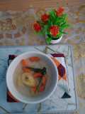 Kolak ubi merah dan pisang kepok