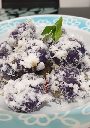 Foto resep Klepon ubi ungu