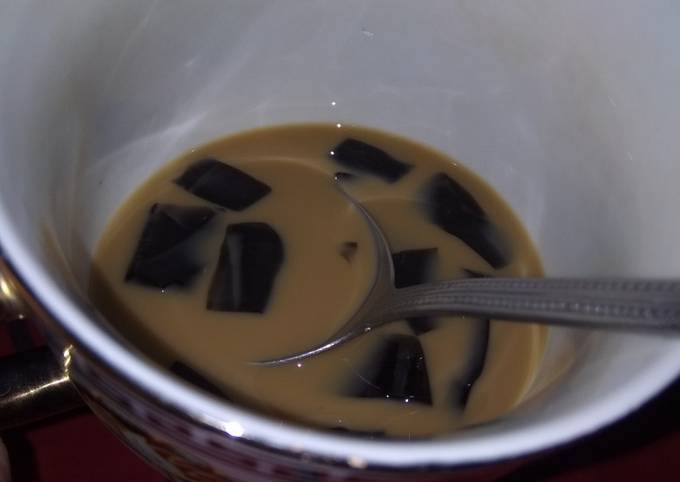 Ice coffee gula aren & nutrijell cincau