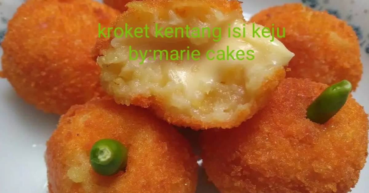 Resep Kroket Kentang Isi Keju Oleh Maria Chin Cookpad