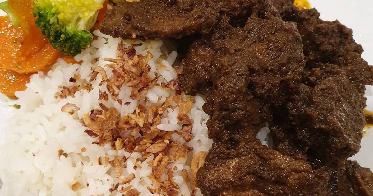 3 resep rendang daging kelapa sangrai enak dan sederhana 