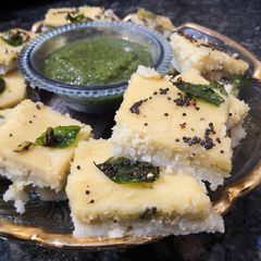 A picture of Sandwhich Dhokla.