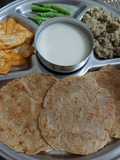 Vrat ke parathe (Rajgira paratha)
