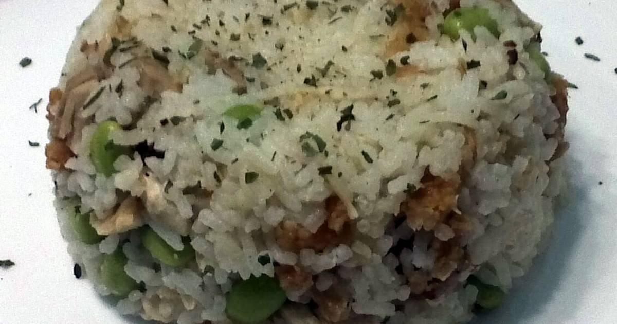 Roasted Chicken And Edamame Bean Baked Rice Recipe by LeeGoh Cookpad