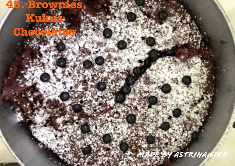 12 Resep: 45. Brownies Kukus Chocolatos  Anti Gagal