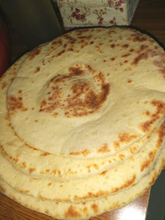 صورة لوصفة خبز الصاج