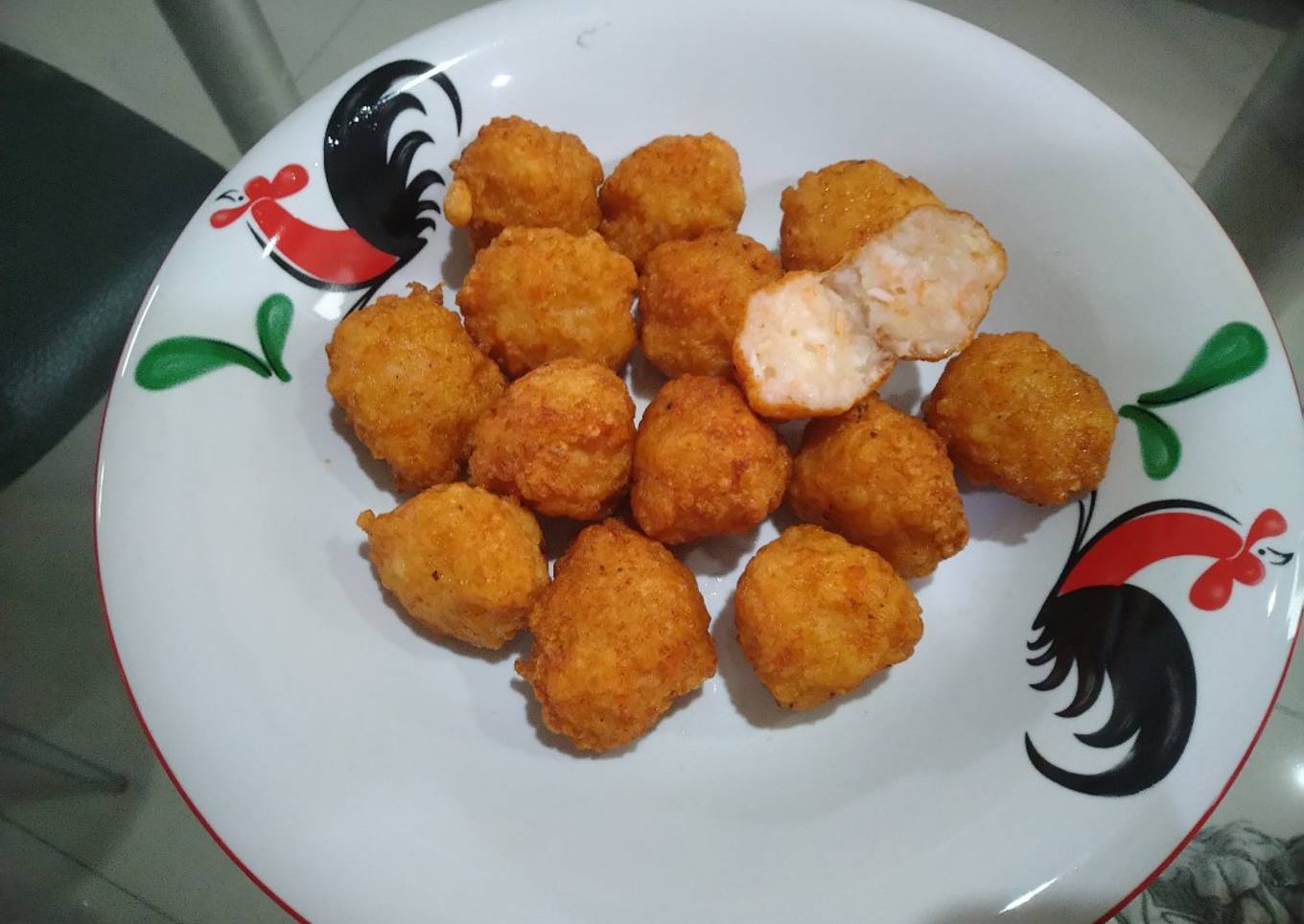 Baso udang goreng