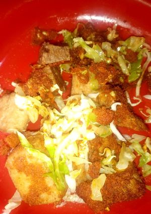 A picture of Awara mai cabbage.