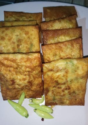 Foto resep Martabak telur isi daging sapi