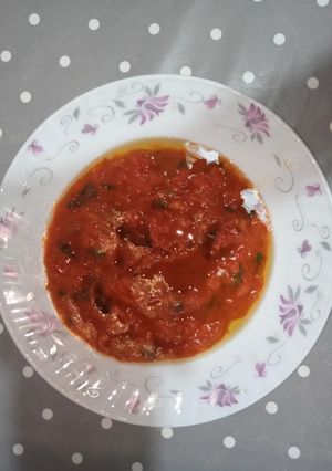 صورة لوصفة الهريسة المنزلية
