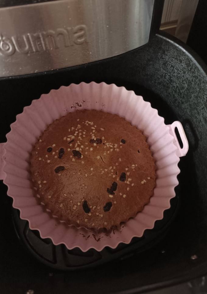 Una foto de Postre de avena y manzana en Airfryer