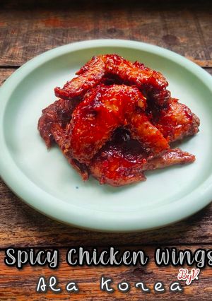 Foto resep 468 - Spicy Chicken Wings a la Korea (3-CPApron2026)