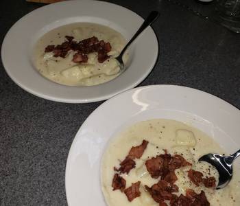 Ultimate, Prepare Creamy Cheesy Potato Soup Practical Delicious