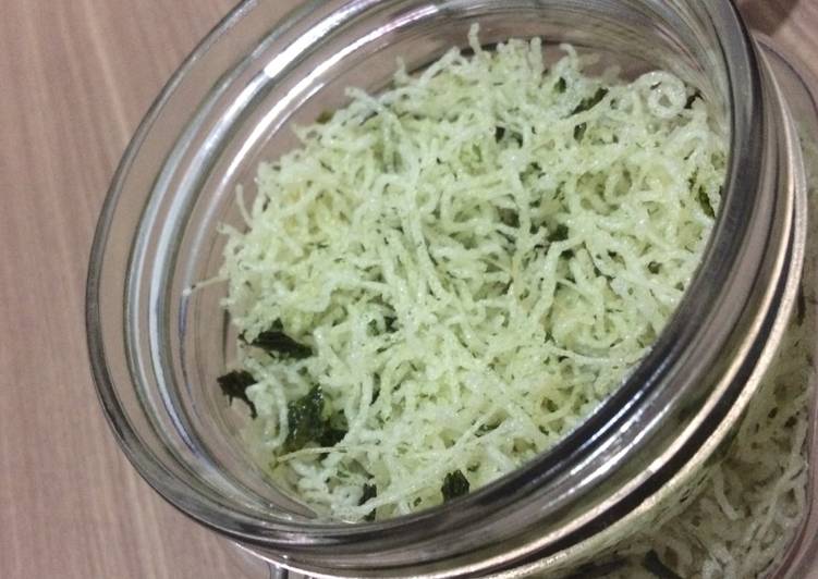 Bihun crispy kriuk rasa rumput laut