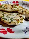 Filetes de pechuga de pollo en ajo y orégano