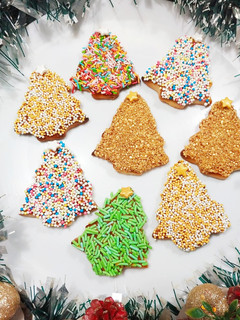 Foto principal de Galletitas navideñas con dulce de leche