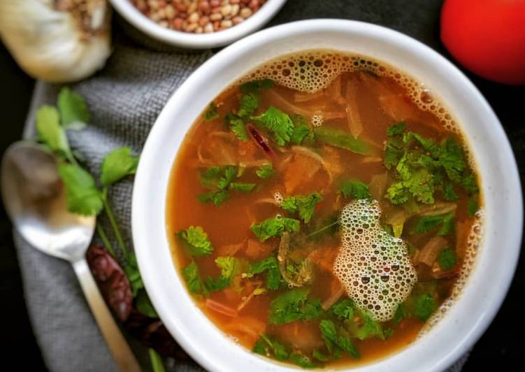 Step-by-Step Guide to Make Super Quick Homemade Kollu Rasam Horse gram Soup Ulavalu Rasam