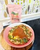 太陽蛋餅粉/台式櫻花蝦高麗菜紅藜麥大阪燒