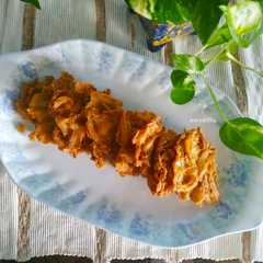 Foto resep Teri goreng telur