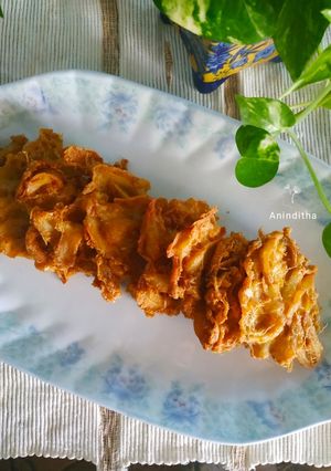 Foto resep Teri goreng telur