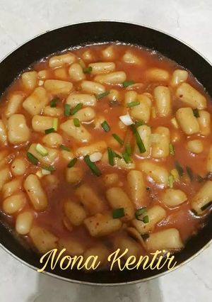 Foto resep Tteobokki Korea ala Nona Kentir