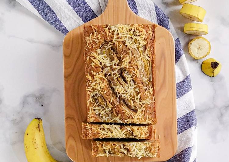 Gampangnya Bikin Cake Pisang Panggang Sedap Nikmat