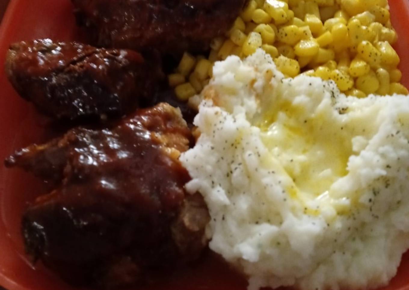 Sweet and Tangy Beef Ribs