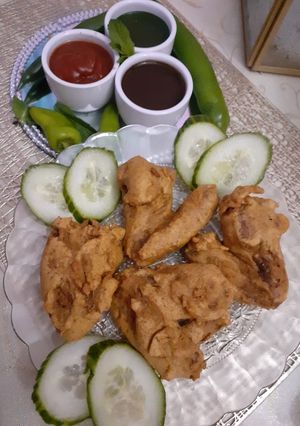 A picture of Spicy Chicken wings pakora.