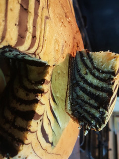 A picture of Zebra cake.