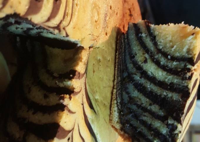 Recipe of Favorite Zebra cake