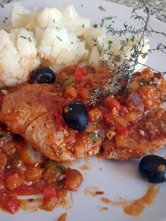 Una foto de Chuletas de Cerdo con Verduritas