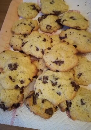 Kókuszos, csokis keksz 🍪🍪🍪 recept fotója